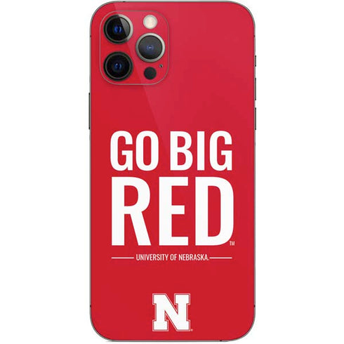University of Nebraska Go Big Red iPhone 12 Pro Skin