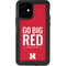 University of Nebraska Go Big Red iPhone 12 Waterproof Case