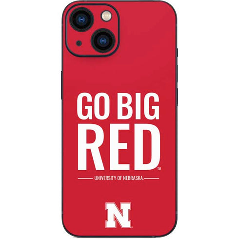 University of Nebraska Go Big Red iPhone 13 Mini Skin