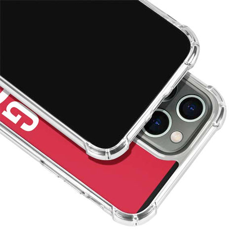 University of Nebraska Go Big Red iPhone 13 Pro Clear Case