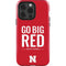 University of Nebraska Go Big Red iPhone 13 Pro Impact Case
