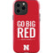 University of Nebraska Go Big Red iPhone 13 Pro Max Impact Case