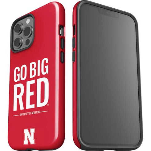 University of Nebraska Go Big Red iPhone 13 Pro Max Impact Case
