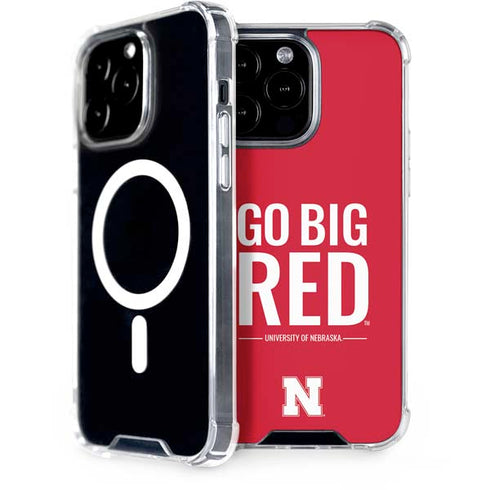 University of Nebraska Go Big Red iPhone 13 Pro Max MagSafe Case