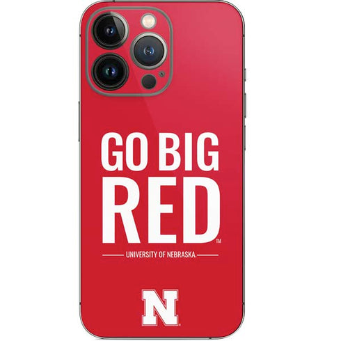 University of Nebraska Go Big Red iPhone 13 Pro Skin