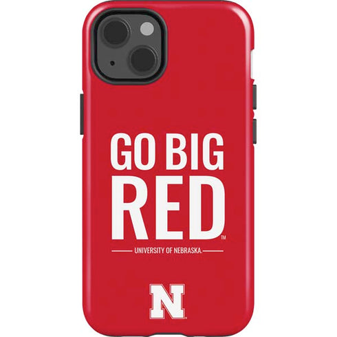 University of Nebraska Go Big Red iPhone 15 Impact Case
