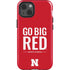 University of Nebraska Go Big Red iPhone 15 Impact Case