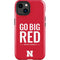 University of Nebraska Go Big Red iPhone 15 Plus Impact Case