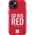University of Nebraska Go Big Red iPhone 15 Plus Impact Case