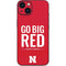 University of Nebraska Go Big Red iPhone 14 Plus Skin