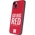 University of Nebraska Go Big Red iPhone 14 Plus Skin