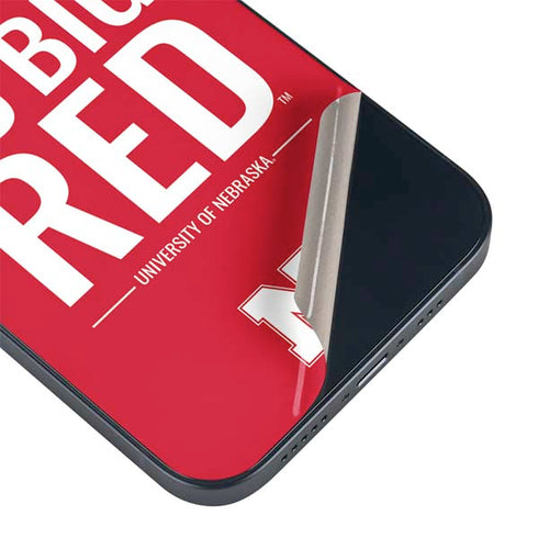 University of Nebraska Go Big Red iPhone 15 Plus Skin