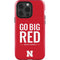 University of Nebraska Go Big Red iPhone 14 Pro Impact Case