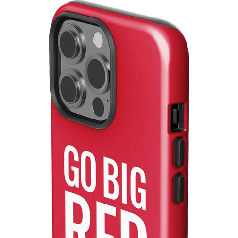 University of Nebraska Go Big Red iPhone 14 Pro Impact Case