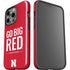 University of Nebraska Go Big Red iPhone 14 Pro Impact Case