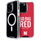 University of Nebraska Go Big Red iPhone 14 Pro MagSafe Case