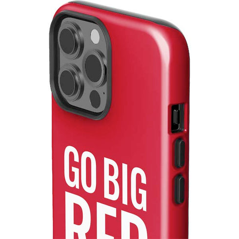 University of Nebraska Go Big Red iPhone 15 Pro Max Impact Case
