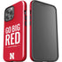 University of Nebraska Go Big Red iPhone 15 Pro Max Impact Case
