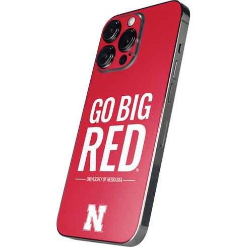 University of Nebraska Go Big Red iPhone 14 Pro Max Skin