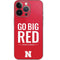 University of Nebraska Go Big Red iPhone 14 Pro Skin