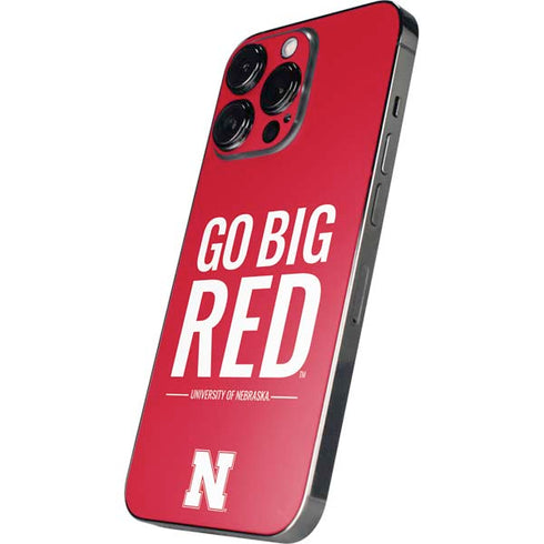University of Nebraska Go Big Red iPhone 14 Pro Skin