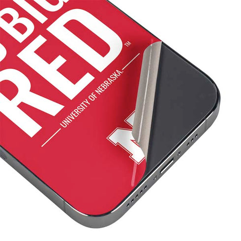 University of Nebraska Go Big Red iPhone 14 Pro Skin
