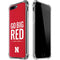University of Nebraska Go Big Red iPhone 7/8 Plus Clear Case