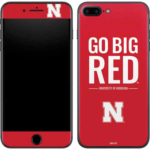 University of Nebraska Go Big Red iPhone 8 Plus Skin