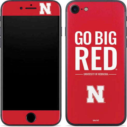 University of Nebraska Go Big Red iPhone 8 Skin