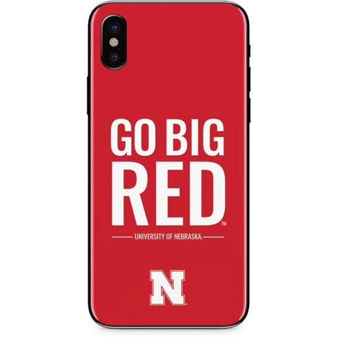 University of Nebraska Go Big Red iPhone XS Max Skin