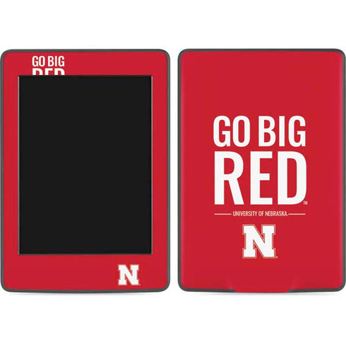 University of Nebraska Go Big Red Amazon Kindle Skin