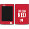 University of Nebraska Go Big Red Amazon Kindle Skin