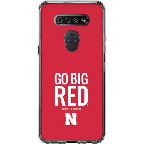 University of Nebraska Go Big Red LG K51/Q51 Clear Case