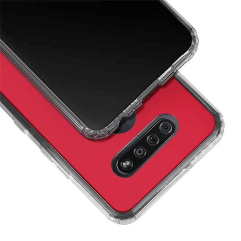 University of Nebraska Go Big Red LG K51/Q51 Clear Case