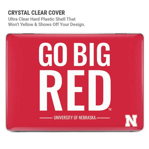 University of Nebraska Go Big Red MacBook Air 15in (2023-2025) Case plus Skin