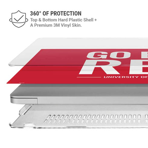 University of Nebraska Go Big Red MacBook Air 15in (2023-2025) Case plus Skin