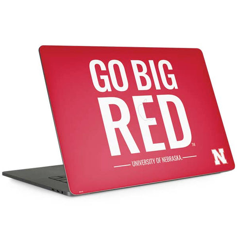 University of Nebraska Go Big Red Apple MacBook Pro 15-inch Skin