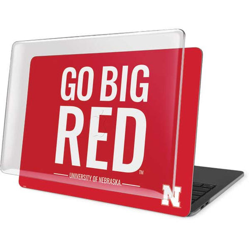 University of Nebraska Go Big Red MacBook Pro 15in (2016-19) Case plus Skin