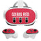 University of Nebraska Go Big Red Meta Quest 3 Skin