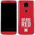 University of Nebraska Go Big Red Moto E5 Plus Skin