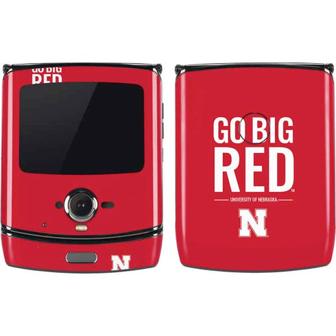 University of Nebraska Go Big Red Motorola RAZR Skin