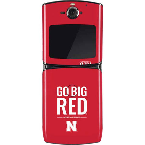 University of Nebraska Go Big Red Motorola RAZR Skin