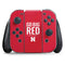 University of Nebraska Go Big Red Nintendo Switch (2017-2021) Joy-Con Controller Skin