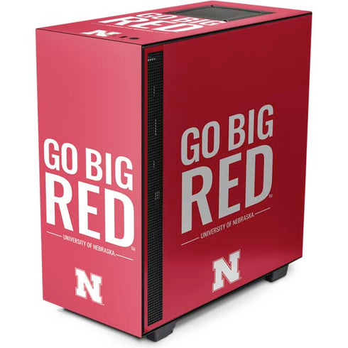 University of Nebraska Go Big Red NZXT H510 Compact ATX Mid-Tower Case Skin