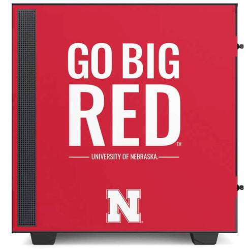 University of Nebraska Go Big Red NZXT H510 Compact ATX Mid-Tower Case Skin
