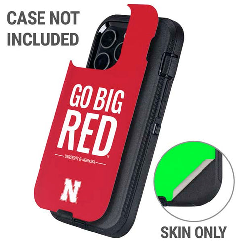 University of Nebraska Go Big Red Otterbox Defender iPhone Skin
