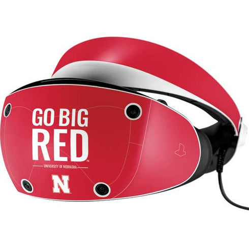 University of Nebraska Go Big Red PlayStation VR2 Skin