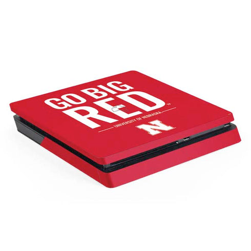 University of Nebraska Go Big Red PS4 Slim Skin