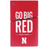 University of Nebraska Go Big Red PS5 Slim Disk Console Skin