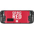 University of Nebraska Go Big Red Steam Deck Handheld Gaming Computer Skin